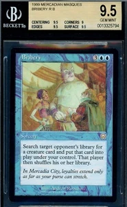 MTG Graded Magic | Mercadian Masques - BRIBERY | BGS 9.5 Gem Mint - Picture 1 of 2