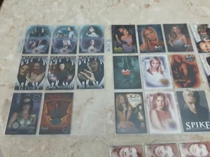 BUFFY-THE-VAMPIRE-SLAYER-ANGEL mixed card lot rare inc pieceworks cards x2 promo - Picture 1 of 6