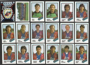 LOTTO DI 18 FIGURINE ALBUM CALCIATORI CALCIO FLASH 89 1988-89 BOLOGNA NUOVE - Foto 1 di 1