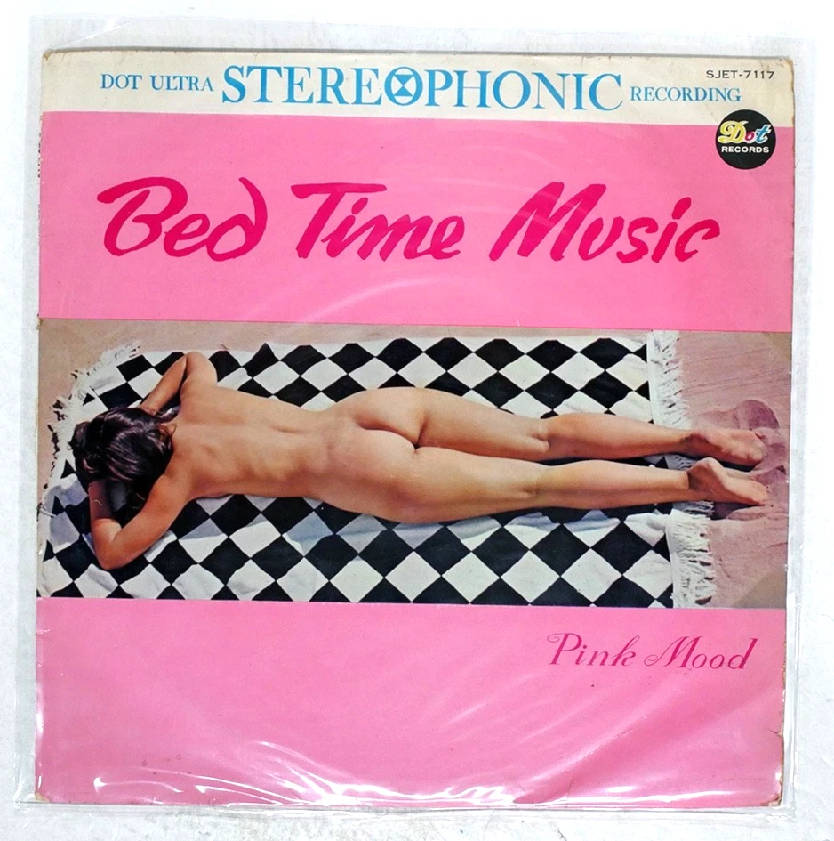SEXY COVER CHEESECAKE LOUIS PRIMA BED TIME MUSIC PINK MOOD LP SJET-7117 VINYL - Image 1 of 1