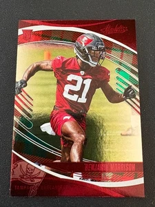 2025 Panini Absolute Benjamin Morrison RC - Buccaneers - Picture 1 of 2