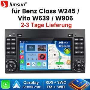 DAB+Android Autoradio GPS Nav WIFI SWC Mercedes A/B Klasse W169 W245 VW Crafter - Bild 1 von 13