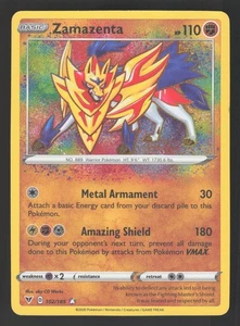 Zamazenta 102/185 Amazing Rare Pokemon SWSH04: Vivid Voltage - Picture 1 of 2