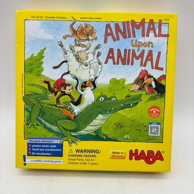 Animal Upon Animal COMPLETE HABA 2005 Wooden Children's Kids Toys - Image 1 of 4