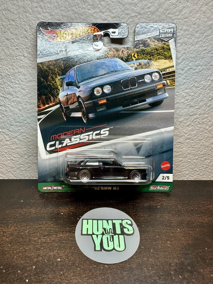 BMW M3 Hot Wheels Premium Car Culture Modern Classics '92 Foto 1 de 4