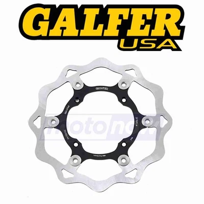 Galfer Brakes Front Standard Wave Brake Rotor for 1997-2007 Kawasaki KLX300R xq Foto 1 de 4