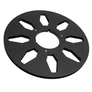 .›Metal Takeup Reel 1/4 10.5 Inch Empty Tape Reel Aluminum Alloy Professional - Picture 1 of 22