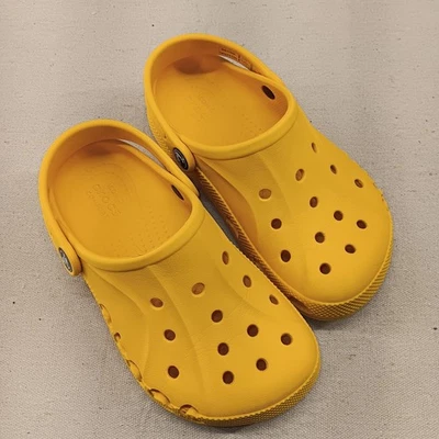 Zuecos Crocs Niños Baya Satsuma Amarillo Talla J1 Foto 1 de 4