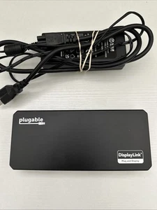 Plugable USB C Triple HDMI Display Docking Station w/ Laptop Charging UD-3900PDZ - Picture 1 of 4