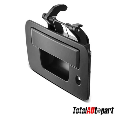 Manija imprimada negra con ojo de cerradura para puerta trasera Nissan TITAN 2013-2015 906069FM0A Foto 1 de 4