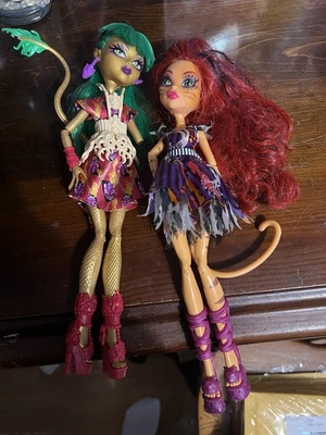 Muñeca larga Monster High Freak du Chic Jinafire.  Foto 1 de 2
