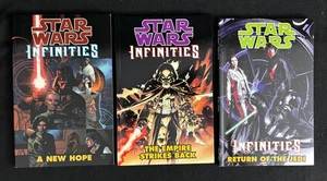 STAR WARS Infinities TPB Set Dark Horse New Hope Empire Strikes Back Return Jedi - Picture 1 of 14