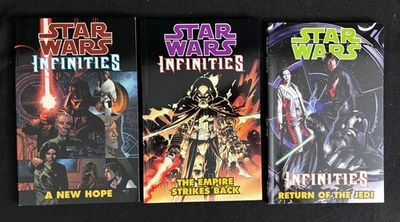 STAR WARS Infinities TPB Set Dark Horse New Hope Empire Strikes Back Return Jedi - Image 1 of 4