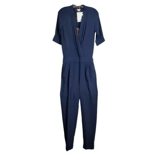 Mono Cami Marella NY Seda Azul Marino 2 Piezas Talla 2 Italia Glam Dinero Regal Nuevo con Etiquetas - Imagen 1 de 16