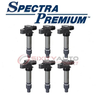 6 pc Spectra Premium Ignition Coil for 2007-2016 GMC Acadia - Wire Boot cx Foto 1 de 4