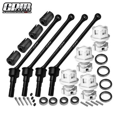 GPM Steel Extend  Shaft & 7075 Alu Wheel Lock & Hex Claw For TRAXXAS Maxx 2.0 - Image 1 of 4