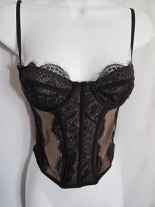 Corsé para mujer Urban Outfitters Out From Under moderno Love S P negro pequeño - Imagen 1 de 9