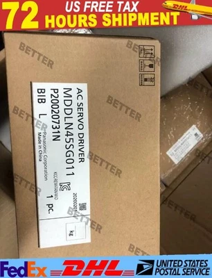 US Free TAX Panasonic MDDLN45SG011 Servo Drive 1PC New Expedited Shipping - Image 1 of 2