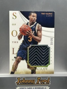 Parche Zapatilla deportiva 2013-14 Panini Immaculate Trey Burke suela del juego GU 23/35 - Imagen 1 de 2