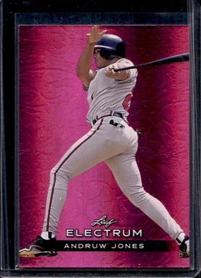 2024 Leaf Electrum Andruw Jones Pink #/15 - Image 1 of 2