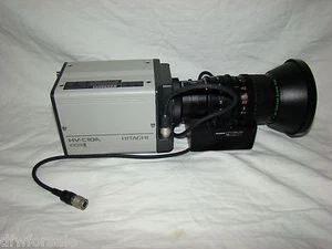 Lente Hitachi HV-C10A CCD U video color Fujinon S14x7,5BMD-D4M 1:1,4/ 7,5-105 mm - Imagen 1 de 11