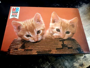 Milton Bradley Junior Series Cat Puzzle, Sealed, New, 1981. 4828-1 - Picture 1 of 4