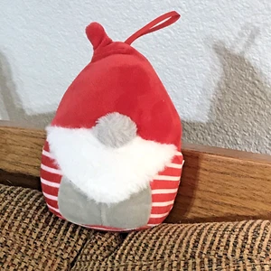 Squishmallows 6” Gianni Gray Gnome Soft Striped Christmas Plush Ornament - Picture 1 of 8
