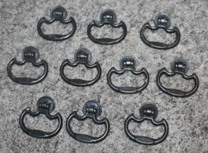 Lote de 10 tiradores de cajón vintage de latón para quilla N-6535 - Imagen 1 de 3