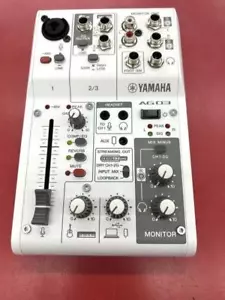 Yamaha AG03 Webcasting Mixer Audio Interface Ausgezeichneter Zustand Aus Japan - Bild 1 von 11