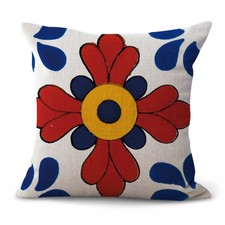  Mexican talavera Spainish cushion replacement patio cushion covers