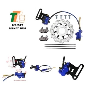 15mm Hydraulischer Scheibenbremssattel hinten mit Bremsbelägen Scheibenrotorsystem für... - Bild 1 von 7