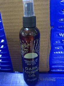 24/7 Life Dark Tanning Oil 8 Oz Moisturizes With Coconut Oil & Aloe Vera - Picture 1 of 2
