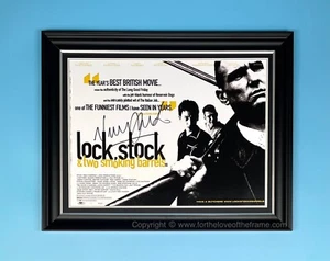 Vinnie Jones Signed Autograph Lock Stock And Two Smoking Barrels Poster & COA - Picture 1 of 11