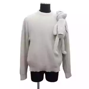 Pullover de peluche cosido de acero inoxidable LOUIS VUITTON 21 talla S algodón 56 %/pol... - Imagen 1 de 15