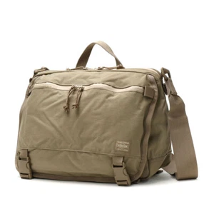 YOSHIDA PORTER KLUNKERZ Shoulder Bag (L) 568-08174 Beige From JP z15 - Picture 1 of 14