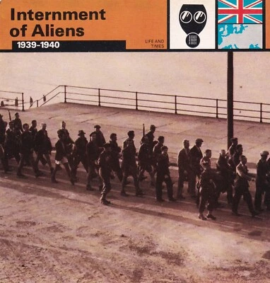 INTERNMENT OF ALIENS -1939-1940- LOCKING UP THE FIFTH COLUMN - WWII - Image 1 of 2