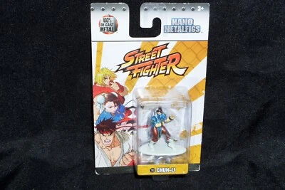 NUEVO Street Fighter Capcom Nano Metalfigs Jada Toys Diecast Metal Figura Chun-Li Foto 1 de 3