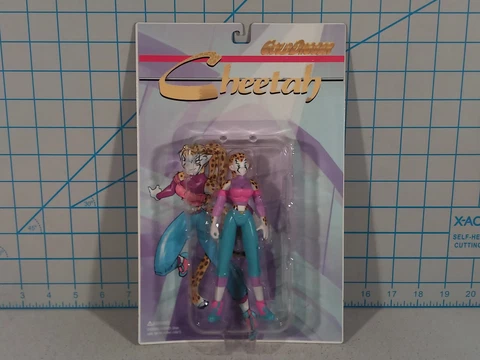 Gold Digger Cheetah Action Figure, Antarctic Press 1997 Cover