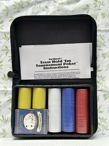 Brand New Poket Set: 2 Decks/300 Chips/Ken Warrens Texas Hold Em Book! - Picture 1 of 3