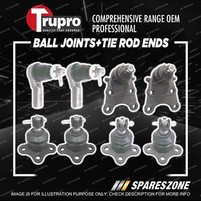 Trupro Ball Joint Tie Rod End Kit for Holden Colorado RC Utility RWD 4WD 08-12 - image 1 of 2