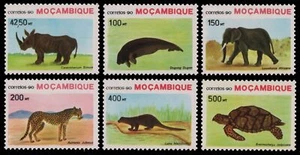 Mozambique 1990 - Mi-Nr. 1209-1214 ** - MNH - Animales salvajes / Animales salvajes - Imagen 1 de 1