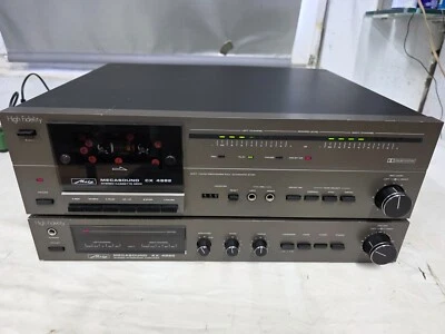 METZ Mecasound Vintage Hifi Anlage  Tape CX 4982 + Verstärker AX 4980 - Bild 1 von 4