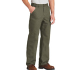 NWT - Carhartt Mens Relaxed Fit Washed Duck Work Dungaree Green Pants 