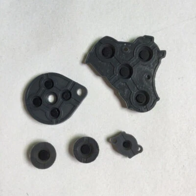10 Sets For Nintendo GameCube NGC Controller Conductive Silicone Button Pads - Image 1 of 2