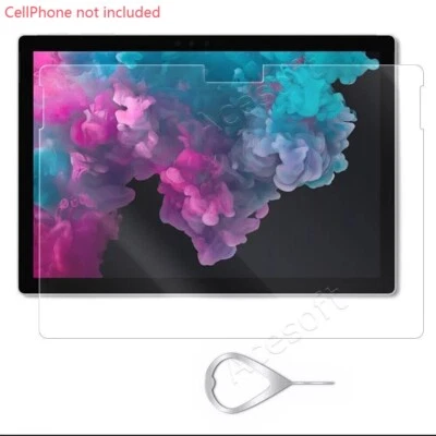 Clear Tempered Glass Screen Protector for Microsoft Surface Pro 7 2019 12.3-Inch - Image 1 of 4