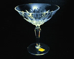 Tall Champagne Glass  EDITH by JOSAIR Crystal - Germany - New - Picture 1 of 3