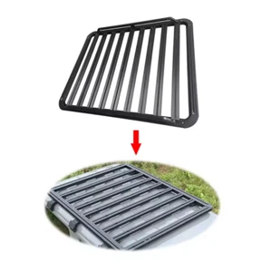For New Suzuki Jimny 5 Door JB64 JB74 Roof Rack Rails Basket Aluminum 2019-2024 - Picture 1 of 9
