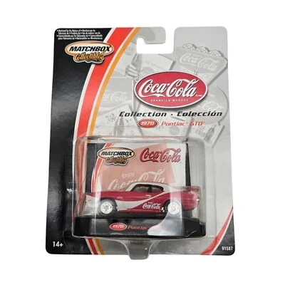 2002 Matchbox Collectibles Coca-Cola 1970 Pontiac GTO  - Image 1 of 2