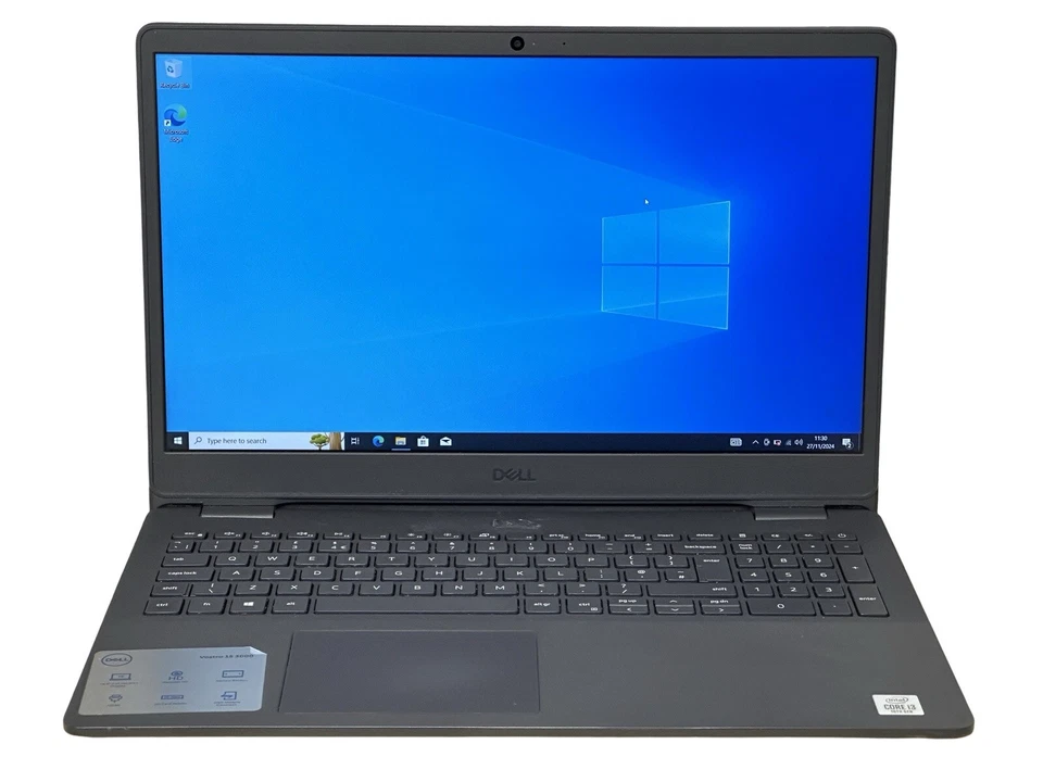 Dell Vostro 3501 Laptop 15.6" i3-1005G1 4GB RAM 256GB NVMe WIFI Windows 10 VD3 - Image 1 of 4