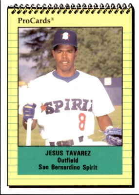 1991 San Bernardino Spirit ProCards #2001 Jesus Tavarez Dominican Republic Card - Image 1 of 2
